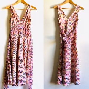 DVF silk dress